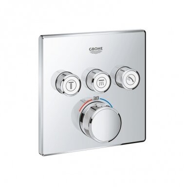 Grohe Grohtherm Smartcontrol termostatinis maišytuvas dušui ar voniai Grohe Grohtherm Smartcontrol termostatinis maišytuvas dušui ar voniai