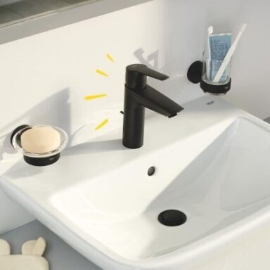 GROHE QUICKFIX START praustuvo maišytuvas 165 mm juodas GROHE QUICKFIX START praustuvo maišytuvas 165 mm juodas