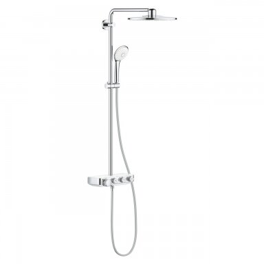 Grohe SmartControl Euphoria Duo 310 termostatinė dušo sistema, chromas/balta Grohe SmartControl Euphoria Duo 310 termostatinė dušo sistema, chromas/balta