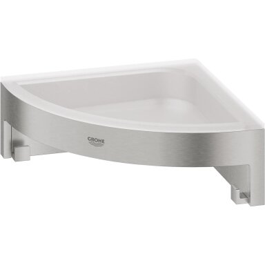 GROHE Start Cube QuickFix kampinė dušo lentynėlė su laikikliu GROHE Start Cube QuickFix kampinė dušo lentynėlė su laikikliu