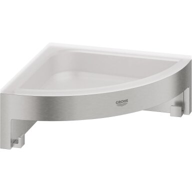GROHE Start Cube QuickFix kampinė dušo lentynėlė su laikikliu GROHE Start Cube QuickFix kampinė dušo lentynėlė su laikikliu