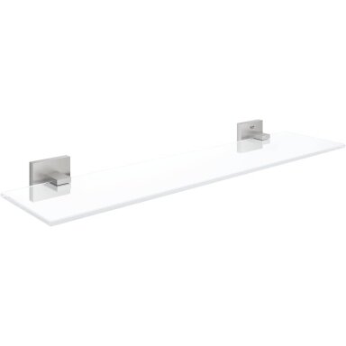 GROHE Start Cube QuickFix stiklo lentynėlė su laikikliais (530mm) GROHE Start Cube QuickFix stiklo lentynėlė su laikikliais (530mm)