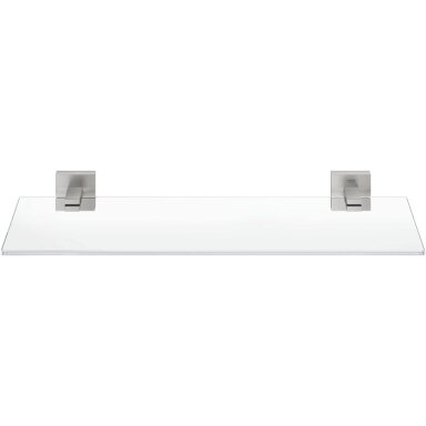 GROHE Start Cube QuickFix stiklo lentynėlė su laikikliais (530mm) GROHE Start Cube QuickFix stiklo lentynėlė su laikikliais (530mm)
