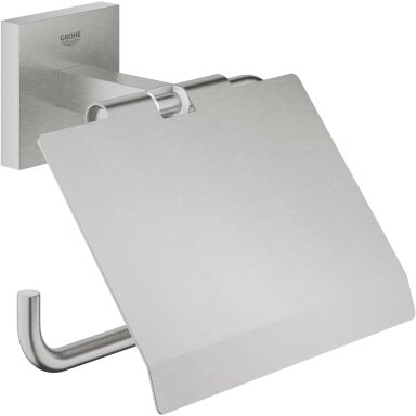 GROHE Start Cube QuickFix WC popieriaus laikiklis su dangteliu GROHE Start Cube QuickFix WC popieriaus laikiklis su dangteliu
