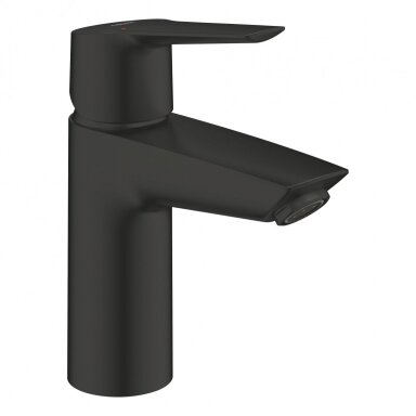 GROHE Start QuickFix maišytuvas praustuvui su "push-open" dugno vožtuvu, S-dydis, taupantis vandenį, juodas matinis GROHE Start QuickFix maišytuvas praustuvui su "push-open" dugno vožtuvu, S-dydis, taupantis vandenį, juodas matinis