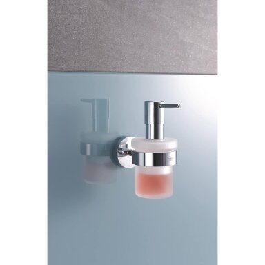 GROHE Start QuickFix muilo dispenseris su laikikliu GROHE Start QuickFix muilo dispenseris su laikikliu