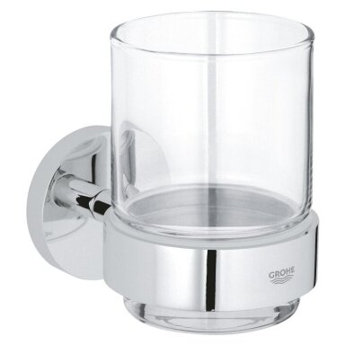 GROHE Start QuickFix skaidri stiklinė su laikikliu GROHE Start QuickFix skaidri stiklinė su laikikliu