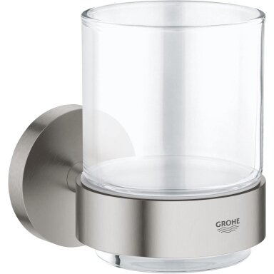 GROHE Start QuickFix skaidri stiklinė su laikikliu GROHE Start QuickFix skaidri stiklinė su laikikliu