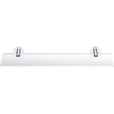 GROHE Start QuickFix stiklo lentynėlė su laikikliais (530mm) GROHE Start QuickFix stiklo lentynėlė su laikikliais (530mm)