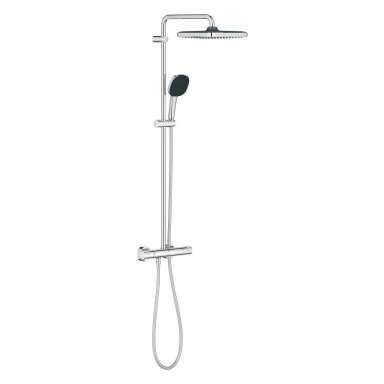 GROHE VITALIO COMFORT 250 termostatinė dušo sistema, blizgus chromas GROHE VITALIO COMFORT 250 termostatinė dušo sistema, blizgus chromas