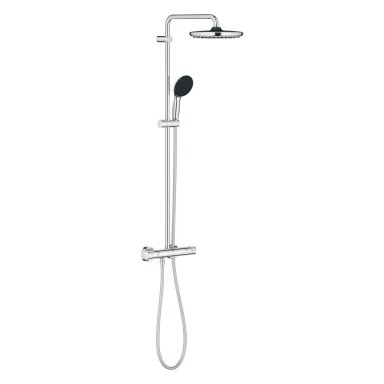 TERMOSTATINĖ DUŠO SISTEMA GROHE VITALIO START 250 CUBE CHROMAS TERMOSTATINĖ DUŠO SISTEMA GROHE VITALIO START 250 CUBE CHROMAS