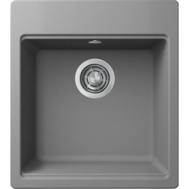 Granitinė plautuvė Elleci Time 102, cemento G48