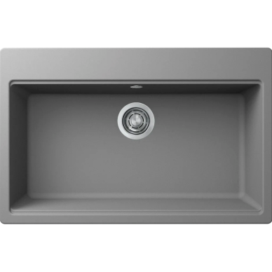 Granitinė plautuvė Elleci Time 130, cemento G48