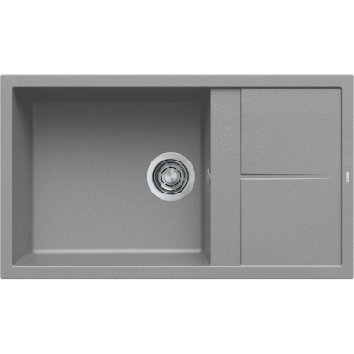 Granitinė plautuvė Elleci UNICO 410 86X50, cemento G48 Granitinė plautuvė Elleci UNICO 410 86X50, cemento G48