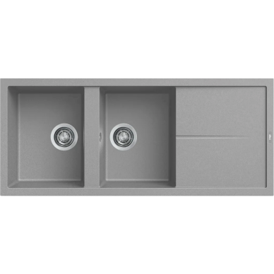 Granitinė plautuvė Elleci UNICO 500, cemento G48