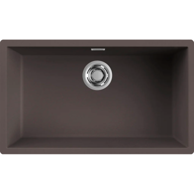 Granitinė plautuvė Elleci Zen 130, ruda K87 Granitinė plautuvė Elleci Zen 130, ruda K87