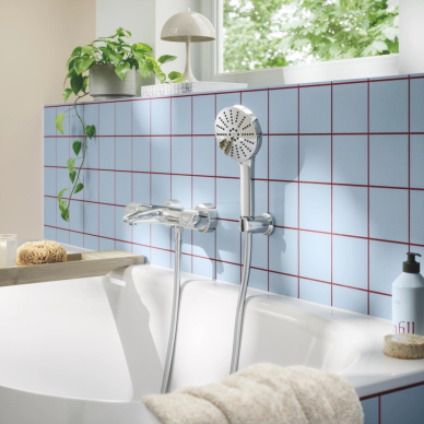 GROHE - Dušo rinkinys VITALIO JOY+ 120 mm poliruotas chromas 1 GROHE - Dušo rinkinys VITALIO JOY+ 120 mm poliruotas chromas 1