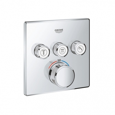 Grohe Grohtherm Smartcontrol termostatinis maišytuvas dušui ar voniai Grohe Grohtherm Smartcontrol termostatinis maišytuvas dušui ar voniai