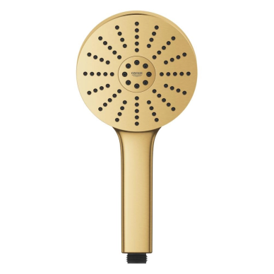 GROHE - Rankinė dušo galvutė VITALIO JOY+ 120 mm auksinė 5 GROHE - Rankinė dušo galvutė VITALIO JOY+ 120 mm auksinė 5
