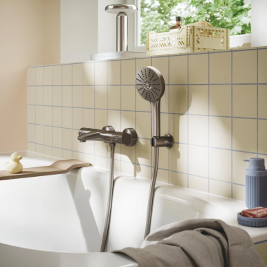 GROHE - Rankinė dušo galvutė VITALIO JOY+ 120 mm grafitas 1