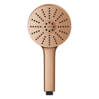 GROHE - Rankinė dušo galvutė VITALIO JOY+ 120 mm, vario spalvos 5 GROHE - Rankinė dušo galvutė VITALIO JOY+ 120 mm, vario spalvos 5