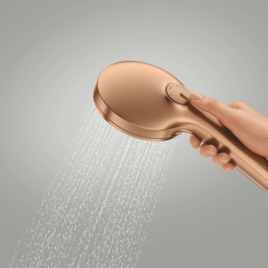 GROHE - Rankinė dušo galvutė VITALIO JOY+ 120 mm, vario spalvos 8 GROHE - Rankinė dušo galvutė VITALIO JOY+ 120 mm, vario spalvos 8