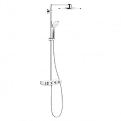 Grohe SmartControl Euphoria Duo 310 termostatinė dušo sistema, chromas/balta Grohe SmartControl Euphoria Duo 310 termostatinė dušo sistema, chromas/balta