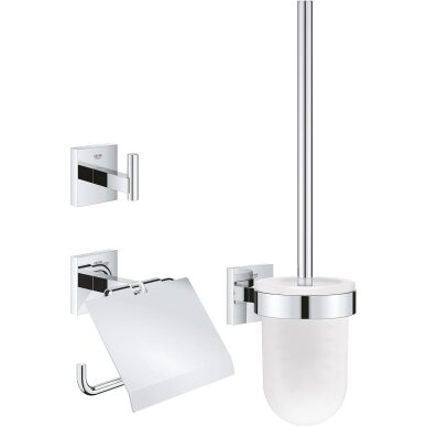 GROHE Start Cube QuickFix City 3-in-1 WC aksesuarų rinkinys
