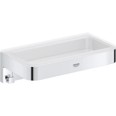 GROHE Start Cube QuickFix dušo lentynėlė su laikikliu GROHE Start Cube QuickFix dušo lentynėlė su laikikliu