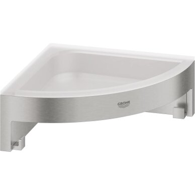 GROHE Start Cube QuickFix kampinė dušo lentynėlė su laikikliu 1