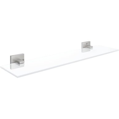 GROHE Start Cube QuickFix stiklo lentynėlė su laikikliais (530mm)