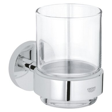 GROHE Start QuickFix skaidri stiklinė su laikikliu GROHE Start QuickFix skaidri stiklinė su laikikliu