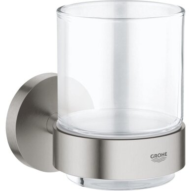 GROHE Start QuickFix skaidri stiklinė su laikikliu GROHE Start QuickFix skaidri stiklinė su laikikliu