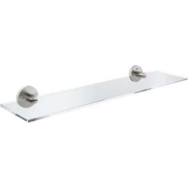 GROHE Start QuickFix stiklo lentynėlė su laikikliais (530mm)