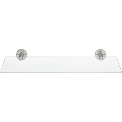 GROHE Start QuickFix stiklo lentynėlė su laikikliais (530mm) 1 GROHE Start QuickFix stiklo lentynėlė su laikikliais (530mm) 1