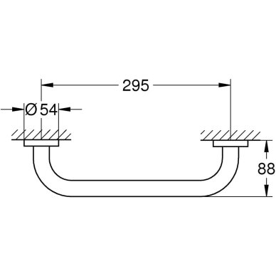 GROHE Start rankenėlė 3 GROHE Start rankenėlė 3