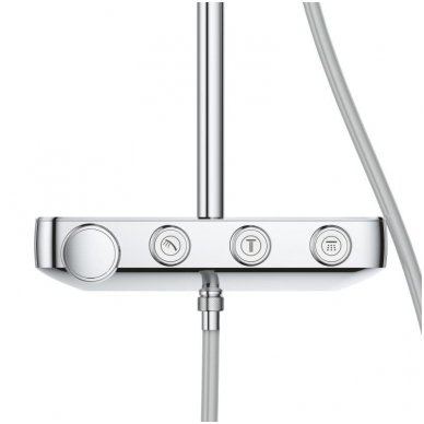 Grohe termostatinė lietaus dušo sistema Euphoria SmartControl 310 Duo Kvadratinė 5