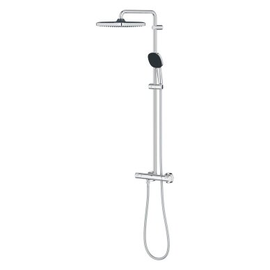 GROHE VITALIO COMFORT 250 termostatinė dušo sistema, blizgus chromas 6 GROHE VITALIO COMFORT 250 termostatinė dušo sistema, blizgus chromas 6