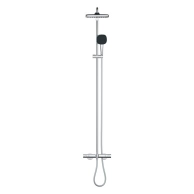 GROHE VITALIO COMFORT 250 termostatinė dušo sistema, blizgus chromas 5