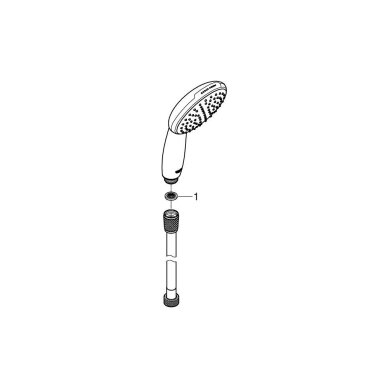 GROHE VITALIO START 110 rankinio dušo rinkinys, blizgus chromas 4 GROHE VITALIO START 110 rankinio dušo rinkinys, blizgus chromas 4