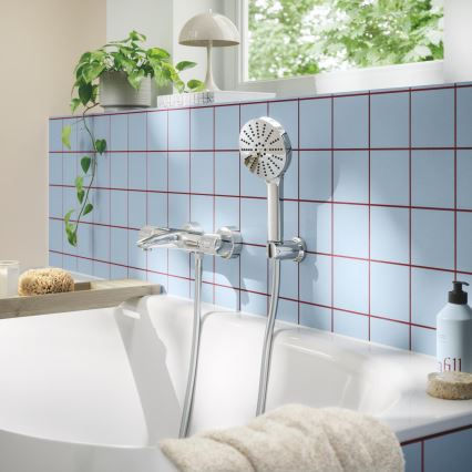 GROHE - Rankinė dušo galvutė VITALIO JOY+ 120 mm blizgus chromas 1 GROHE - Rankinė dušo galvutė VITALIO JOY+ 120 mm blizgus chromas 1