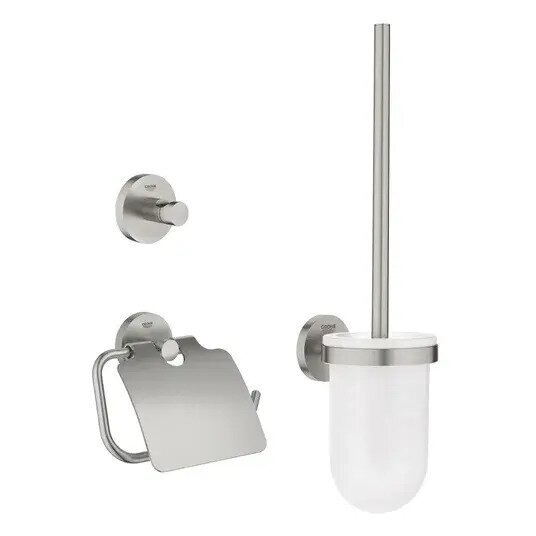 GROHE Start QuickFix City 3-in-1 WC aksesuarų rinkinys GROHE Start QuickFix City 3-in-1 WC aksesuarų rinkinys