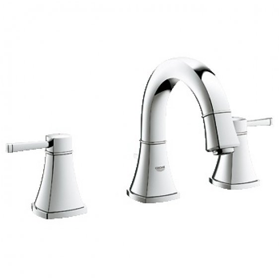 Grohe 3 dalių maišytuvas praustuvui Grandera 20417000 Grohe 3 dalių maišytuvas praustuvui Grandera 20417000