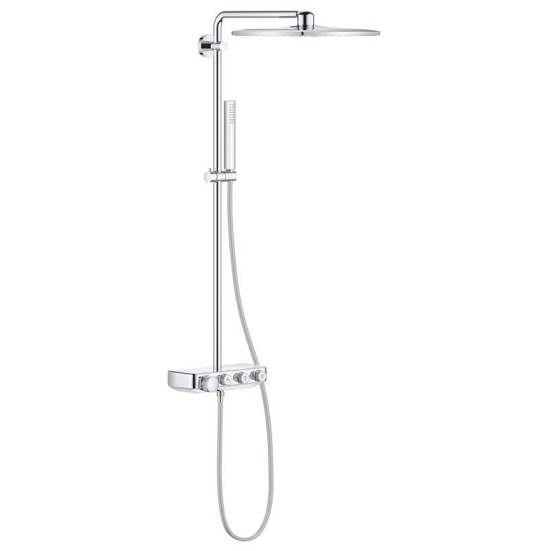 Grohe termostatinė lietaus dušo sistema Euphoria SmartControl 310 Duo Kvadratinė 4