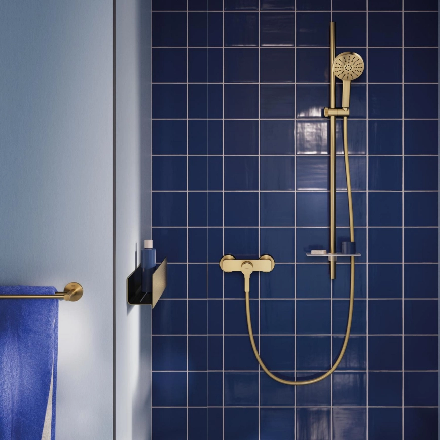 GROHE - Rankinė dušo galvutė VITALIO JOY+ 120 mm auksinė 6