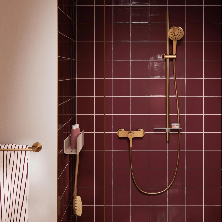 GROHE - Rankinė dušo galvutė VITALIO JOY+ 120 mm, vario spalvos 11 GROHE - Rankinė dušo galvutė VITALIO JOY+ 120 mm, vario spalvos 11