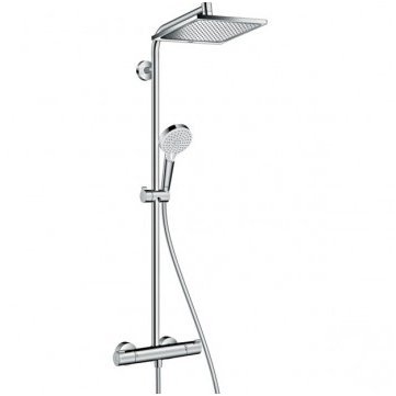 Hansgrohe Crometta E 240 termostatinė lietaus dušo sistema Hansgrohe Crometta E 240 termostatinė lietaus dušo sistema