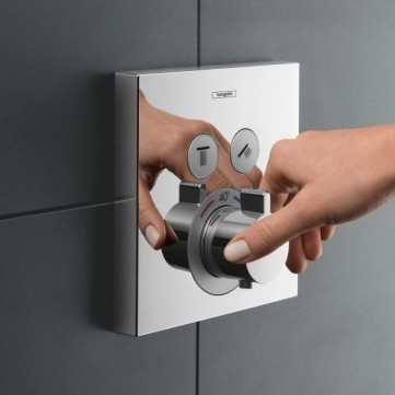 Hansgrohe Raindance Select E potinkinis termostatinis dušo komplektas 4