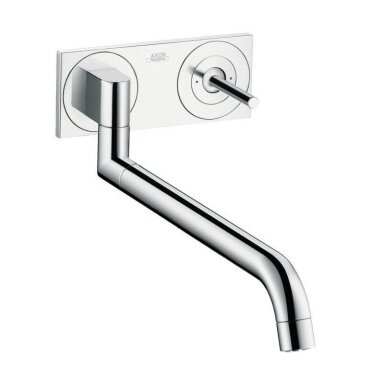 Hansgrohe AXOR Uno (38815800) potinkinis maišytuvas plautuvei, nerūdijančio plieno atspalvio Hansgrohe AXOR Uno (38815800) potinkinis maišytuvas plautuvei, nerūdijančio plieno atspalvio