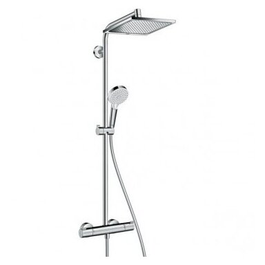 Hansgrohe Crometta E 240 termostatinė lietaus dušo sistema Hansgrohe Crometta E 240 termostatinė lietaus dušo sistema